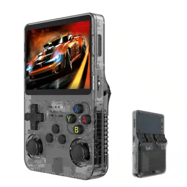 Handheld Game Console R36S with 3.5-Inch IPS HD, 640x480 resolution, 64GB or 128GB Options, 2600mAh Battery