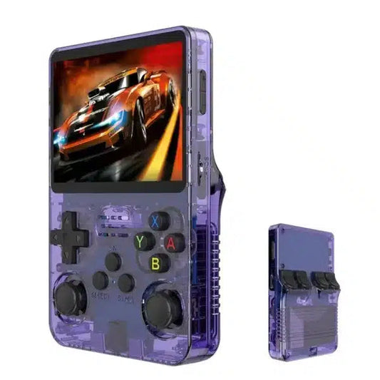 Handheld Game Console R36S with 3.5-Inch IPS HD, 640x480 resolution, 64GB or 128GB Options, 2600mAh Battery
