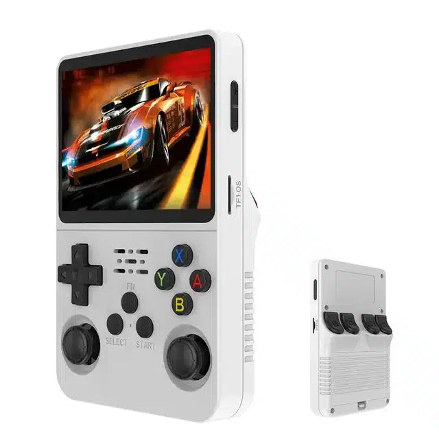 Handheld Game Console R36S with 3.5-Inch IPS HD, 640x480 resolution, 64GB or 128GB Options, 2600mAh Battery