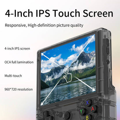 Handheld Game Console Anbernic RG406V Vertical with 4-inch IPS OCA Full-Lamination, Multi-Touch, 5500mAh Battery, Android 13