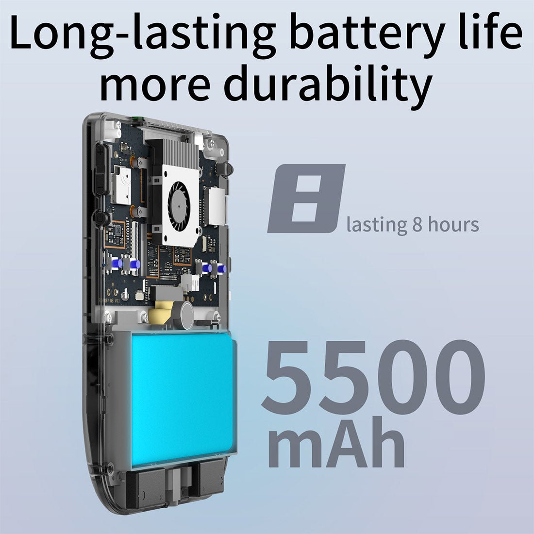 Handheld Game Console Anbernic RG406V Vertical with 4-inch IPS OCA Full-Lamination, Multi-Touch, 5500mAh Battery, Android 13