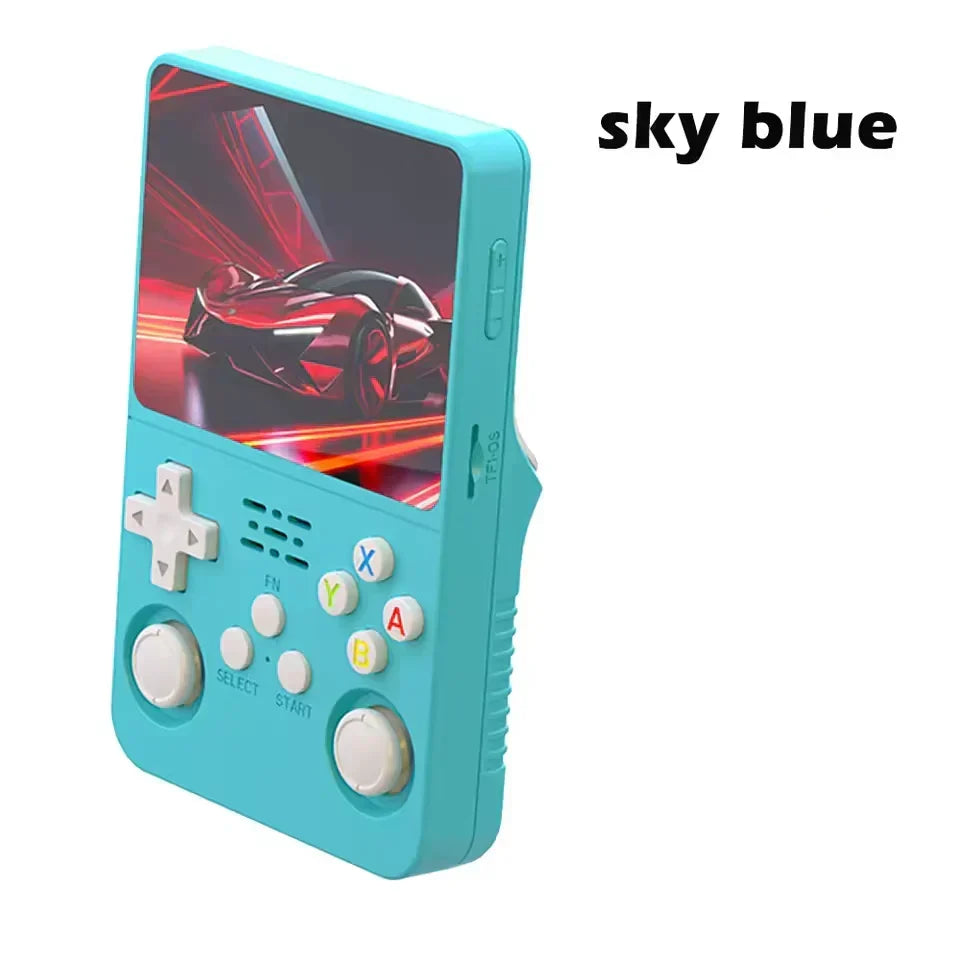 Handheld Game Console R36S with 3.5-Inch IPS HD, 640x480 resolution, 64GB or 128GB Options, 2600mAh Battery
