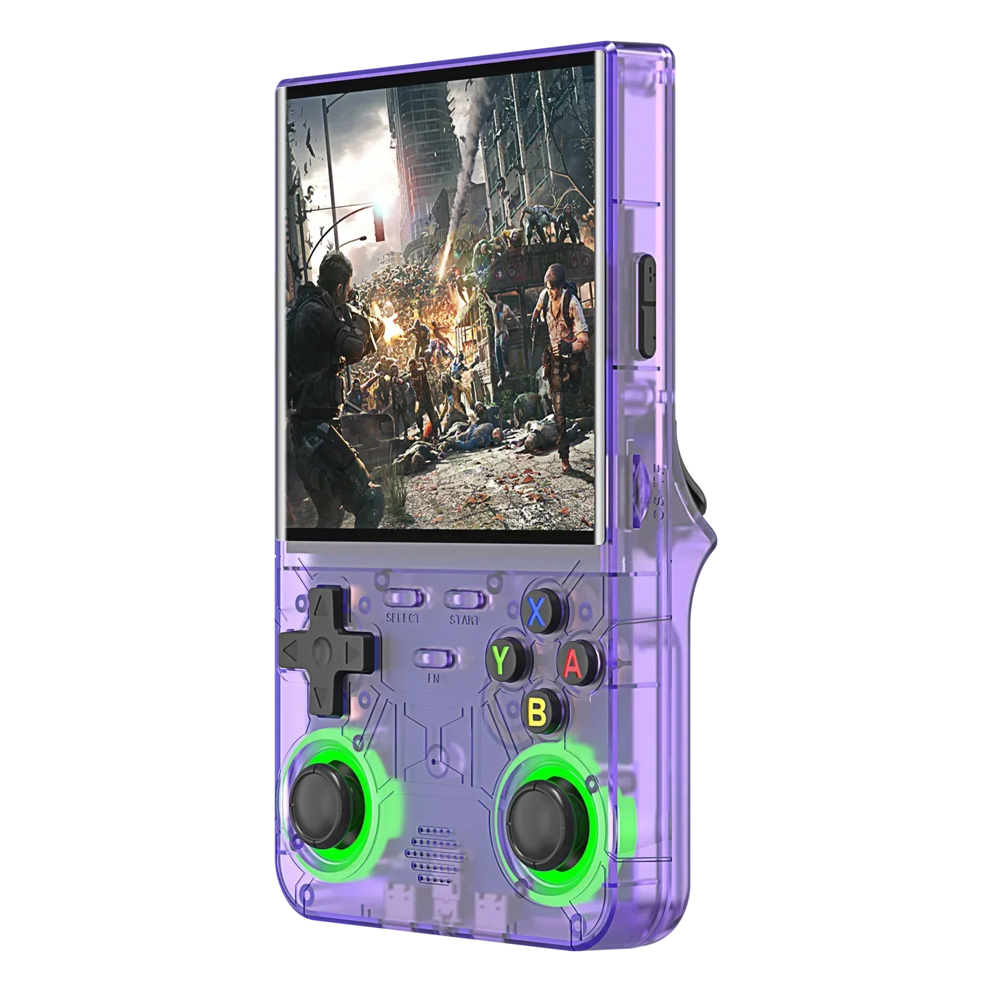 Handheld Game Console R36 ULTRA with 4-Inch IPS, 720x720, 128GB or 64GB Options, 3000mAh Battery, Open-Source Linux