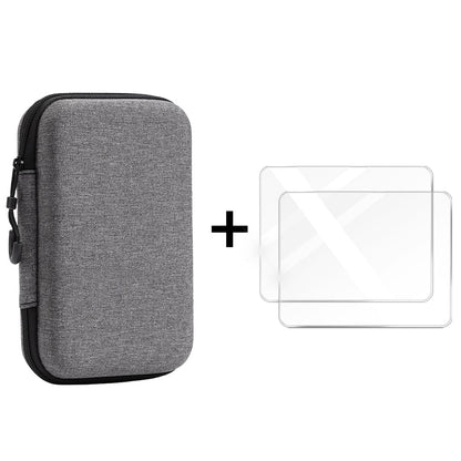 R36S R35S Screen Protector + EVA Storage Case Set 9H Tempered Glass Scratch-Resistant Retro for an Everyday Personal Care Routine
