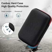 R36S R35S EVA Hard Carrying Case Storage Bag with Mesh Pocket Scratch-Resistant Impact-Proof Dustproof Portable Retro Handheld Console