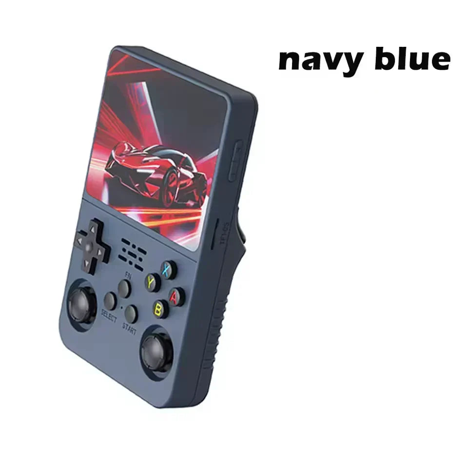 Handheld Game Console R36S with 3.5-Inch IPS HD, 640x480 resolution, 64GB or 128GB Options, 2600mAh Battery