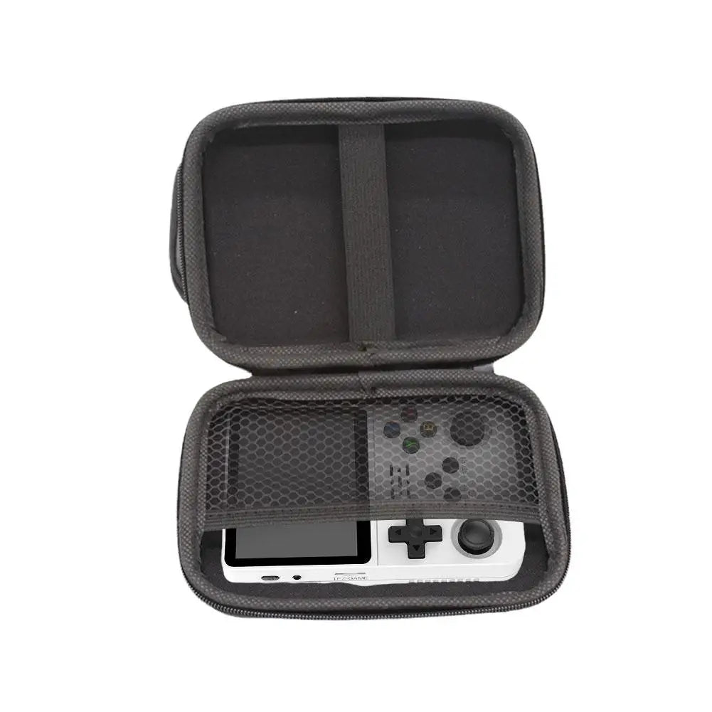 R36S R35S Protective Case EVA Hard Storage Bag – Scratch-Resistant Anti-Drop Portable Travel Case for Retro Handheld Game Console
