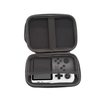 R36S R35S Protective Case EVA Hard Storage Bag – Scratch-Resistant Anti-Drop Portable Travel Case for Retro Handheld Game Console