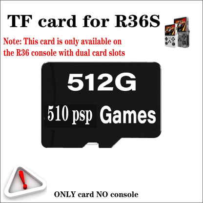 R36S Memory Card TF Card Preloaded Retro Games for an Everyday Personal Care Routine, with the Listed Configuration