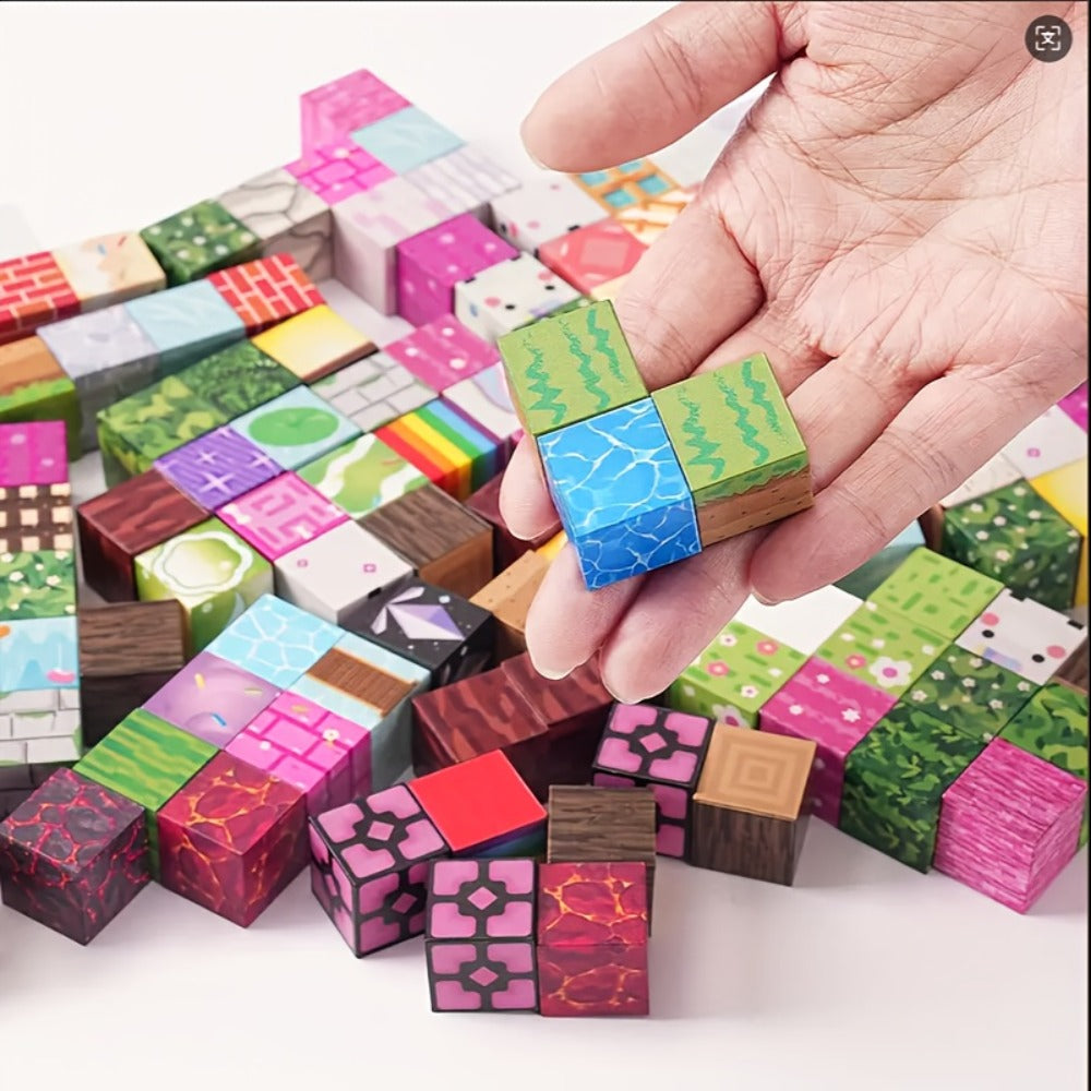Magnetic Tiles Building Blocks for Kids 100PCS 210PCS, ABS Magnetic with the Listed Color, Size or Set Options for Everyday Use