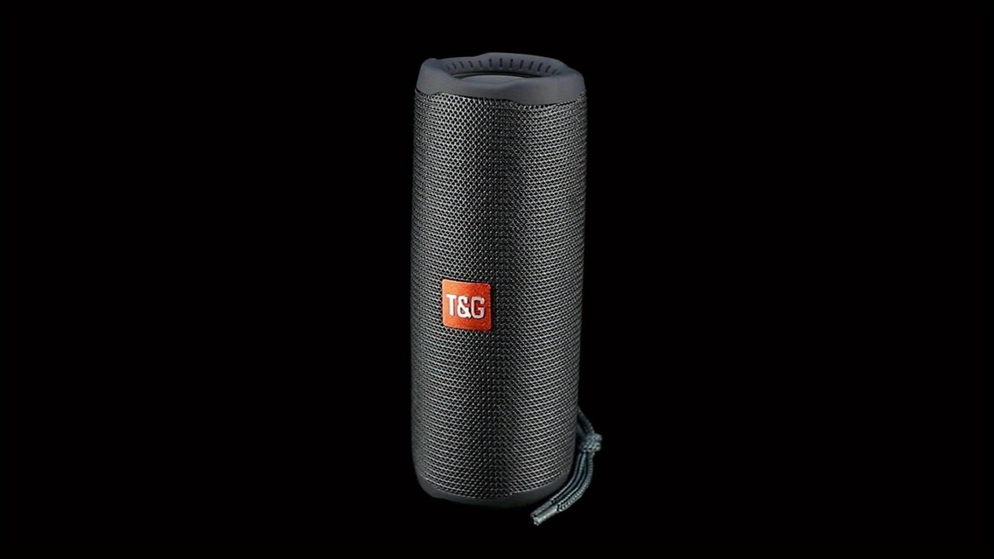 Portable Bluetooth Speaker TG365 with LED, TWS, Mic, FM Radio, TF, USB and AUX in Four Colors