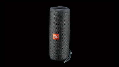 Portable Bluetooth Speaker TG365 with LED, TWS, Mic, FM Radio, TF, USB and AUX in Four Colors