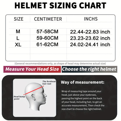 Motorcycle Helmet Crown Racing Half-Shell with Four Graphic Styles, M-XL Sizes, Padded Liner and Quick-Release Strap