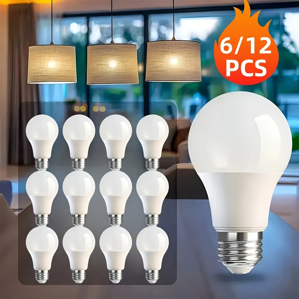 LED Light Bulbs 100 Watt Equivalent, A19 E26 Base 1100 Lumens 14W High Efficiency Bulb, 2700K Warm White & 4500K Natural White