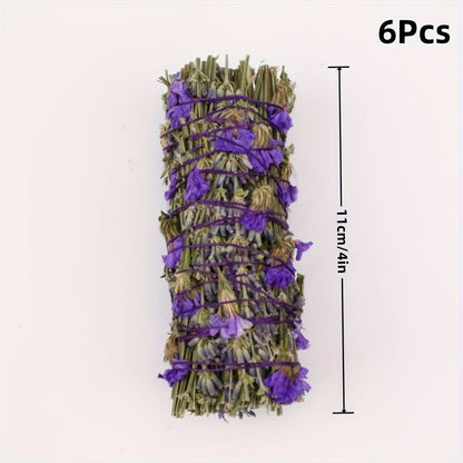 Aromatherapy Incense Sticks Kit, White Sage, Cedarwood, Dragon's Blood, Eucalyptus & Lavender