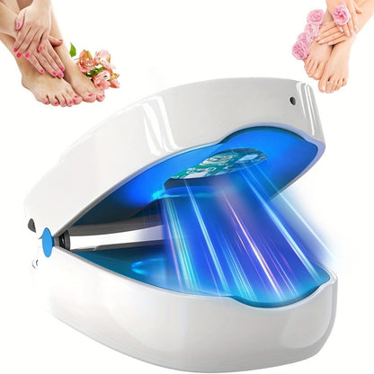 KTS Nail Fungus Laser Device FDA Cleared, Extra Strength 407nm Blue Light & 905nm Dual-Light Treatment for Toenail & Fingernail Fungus