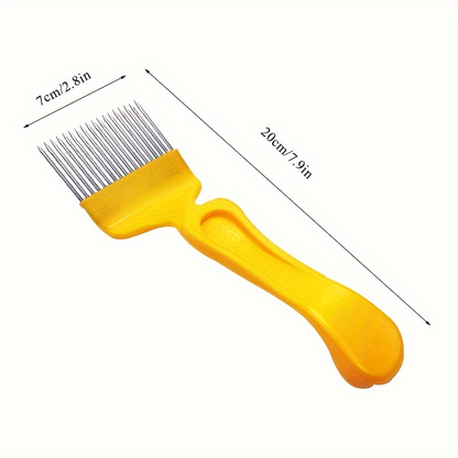 15-Piece Beekeeping Tool Kit with Bee Smoker, Brush, Hive Scrapers, Frame Grip and Queen Accessories