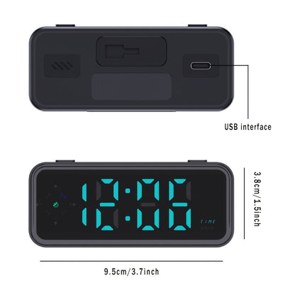 GPS HUD Speedometer Head Up Display – Digital Car Speed Meter Plug & Play, KMH MPH Switch, Multi-Color Display for All Vehicles