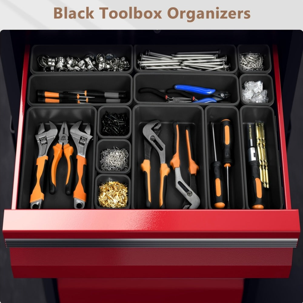 Tool Box Organizer Tray Dividers – 67 or 21 Pcs Toolbox Drawer Organizer Storage Trays for Rolling Tool Chest, Workbench Cabinet, Screws