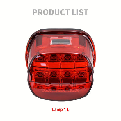 Harley Davidson LED License Plate Light with Turn Signal for Sportster Dyna Touring Road King Electra Glide – Brake Running Lamp