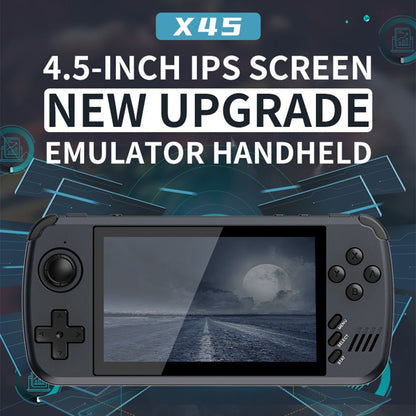 Handheld Game Console Powkiddy X39 PRO with 4.5-Inch IPS HD, 854x480 full-fit screen, 64GB Options, 3000mAh Battery, Linux