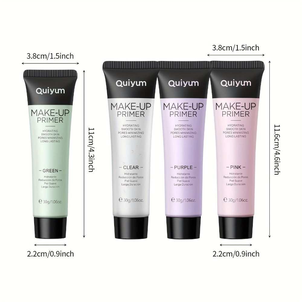 Face Primer Set 2 Pcs Pore Minimizing Oil Control, Smoothing Lightweight Matte Makeup Base for Flawless Foundation