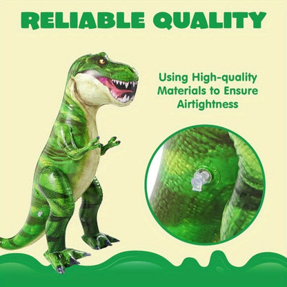 Giant Inflatable T-Rex Dinosaur 37 Inch, Tyrannosaurus Rex Blow Up Toy Safe with the Listed Color, Size or Set Options for Everyday Use