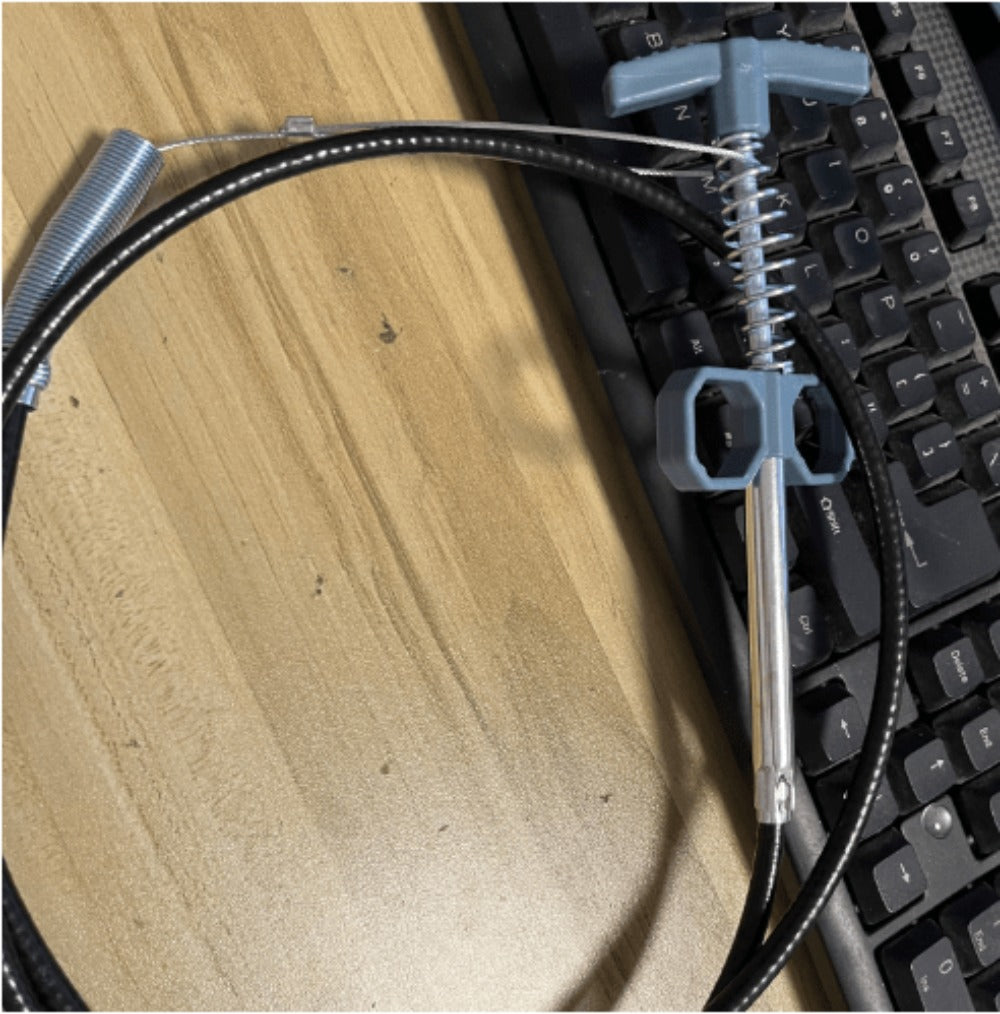 Car Door Opening Airbag Tool 39.37 Inch Spring-Loaded Wedge with Ergonomic Handle Coil Cable for GM Vehicles Window Door Installation Repair