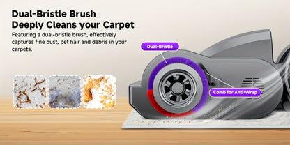 Cordless Vacuum Cleaner 58Kpa Strong Suction 6-in-1 Rechargeable Stick Vacuum for Entryways, Bedrooms and Living Spaces