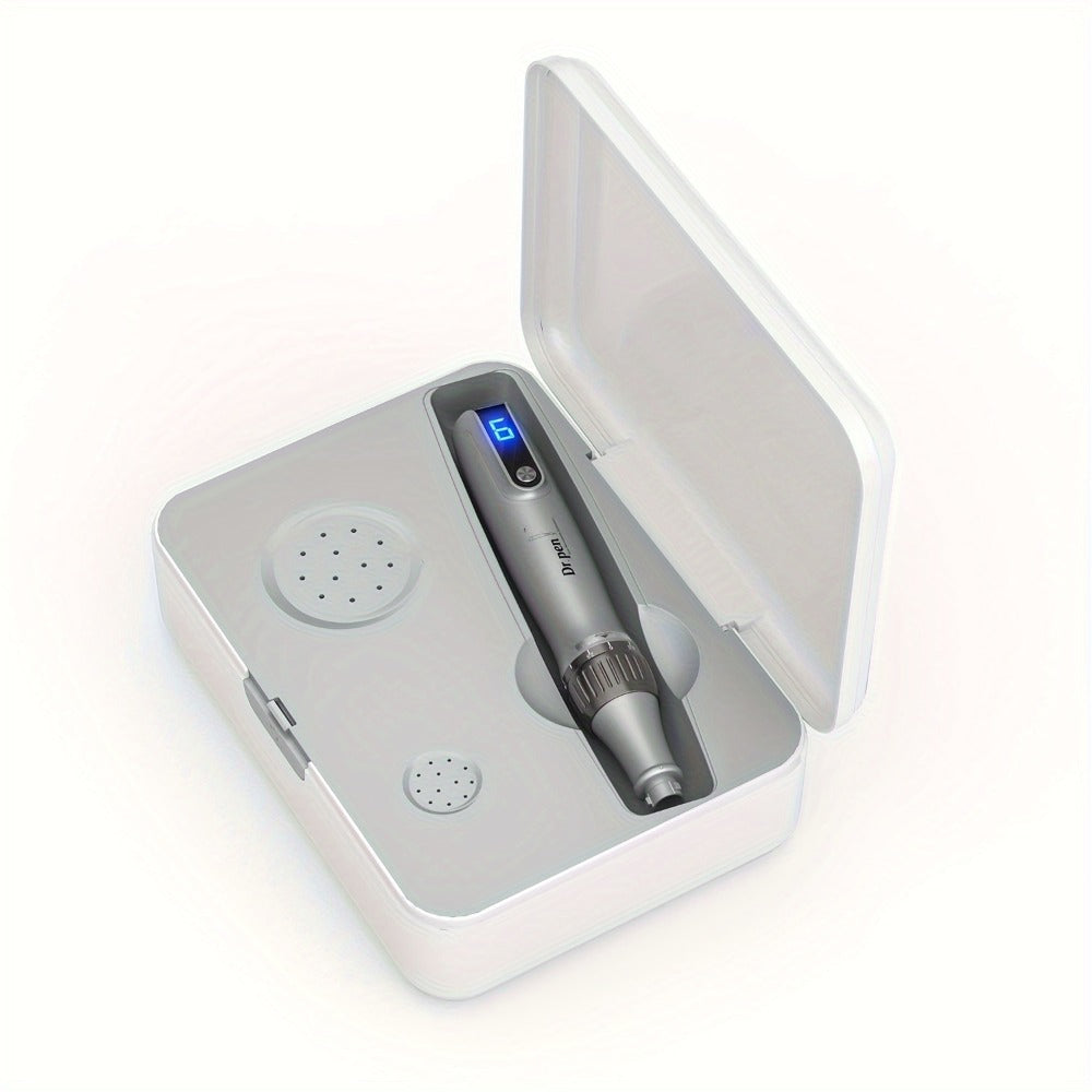 Dr.Pen M8S Microneedling Pen Professional Skin Care Kit - Electric Derma Pen with 20pcs 0.25mm Round Nano Cartridges