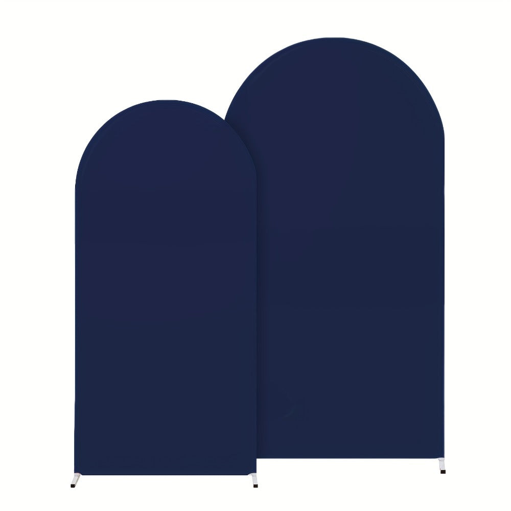 Wedding Arch Cover 2pcs Stretchable Wrinkle-Free Polyester Tight-Fit Arch Banner Covers for an Everyday Personal Care Routine