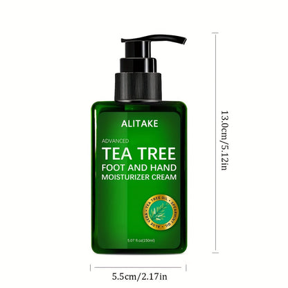 Botanical Foot & Hand Lotion 150ml with Natural Plant Extracts | Deep Hydrating Moisturizer for Dry Cracked Heels & Rough Hands | Non-Greasy