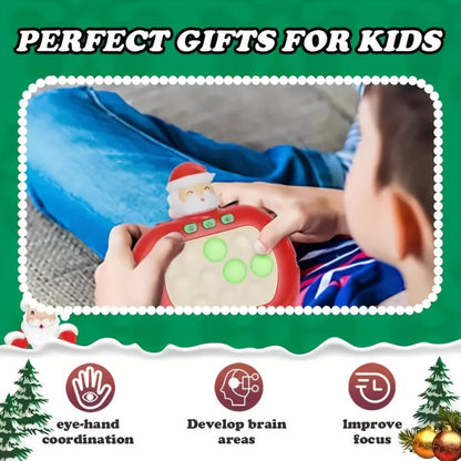 Santa Claus Pop Up Brain Game Toy for Kids with the Listed Color, Size or Set Options for Everyday Use