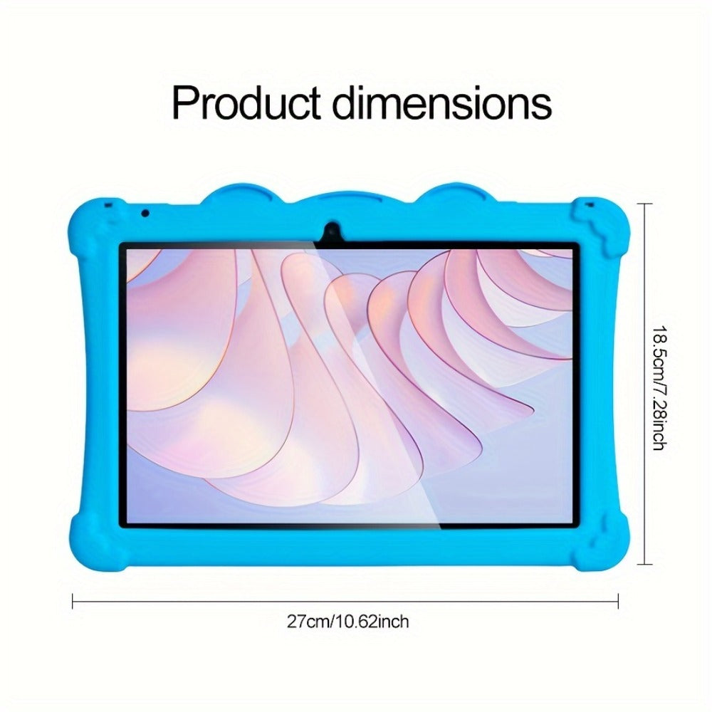 Kids Tablet 10 Inch with Android 13, 3GB RAM, 32GB Built-In Storage, Dual-Band WiFi and Protective Case