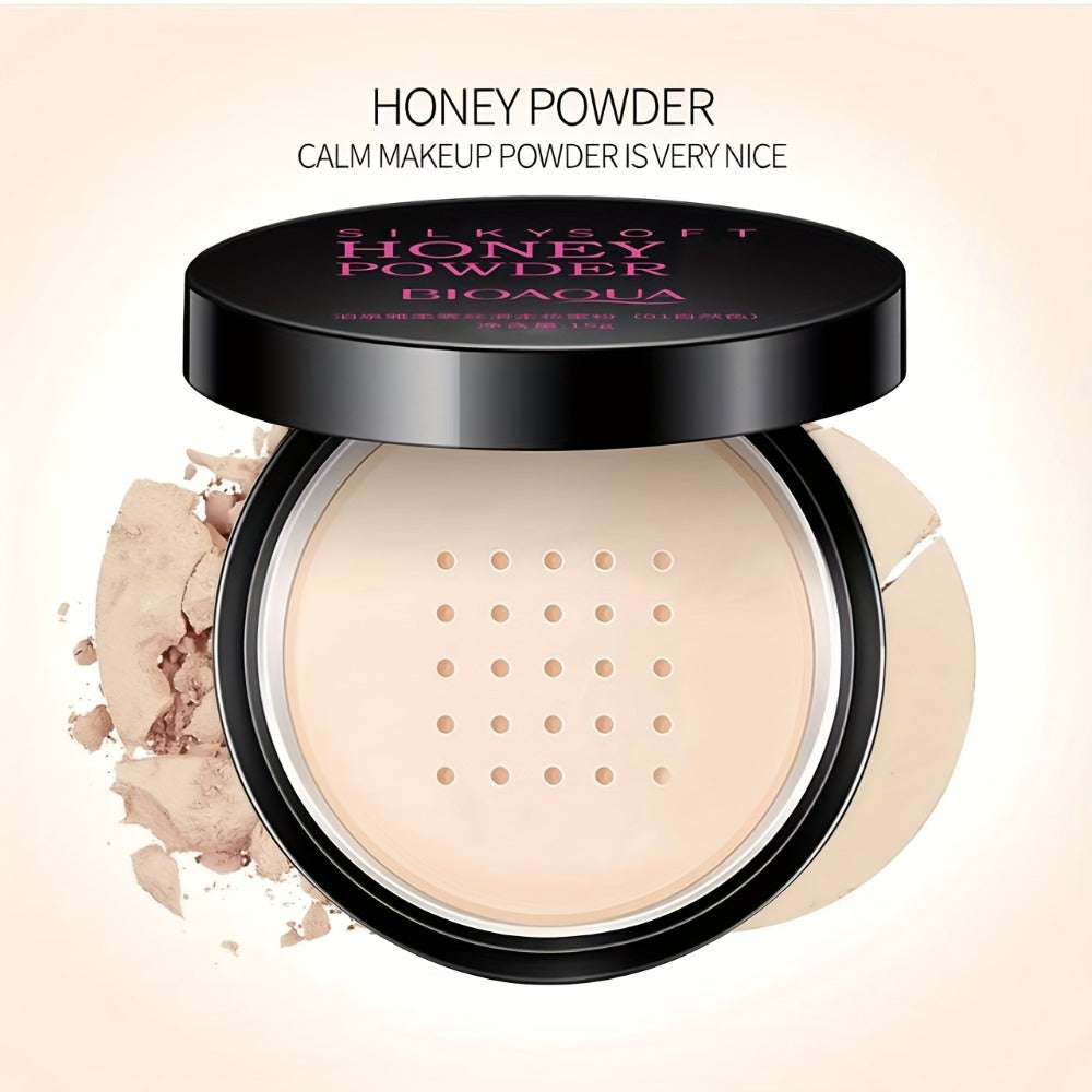 BB Cream Foundation & Setting Powder Set – Waterproof Matte Oil Control with Brush & Powder Puff, Long-Lasting Smooth Formula