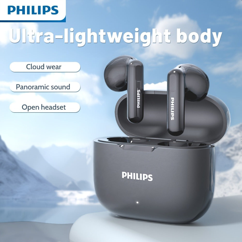 Wireless Earbuds Philips TAT1220 Bluetooth 6.0 with ANC, Touch Controls, Type-C Case and Two Colors