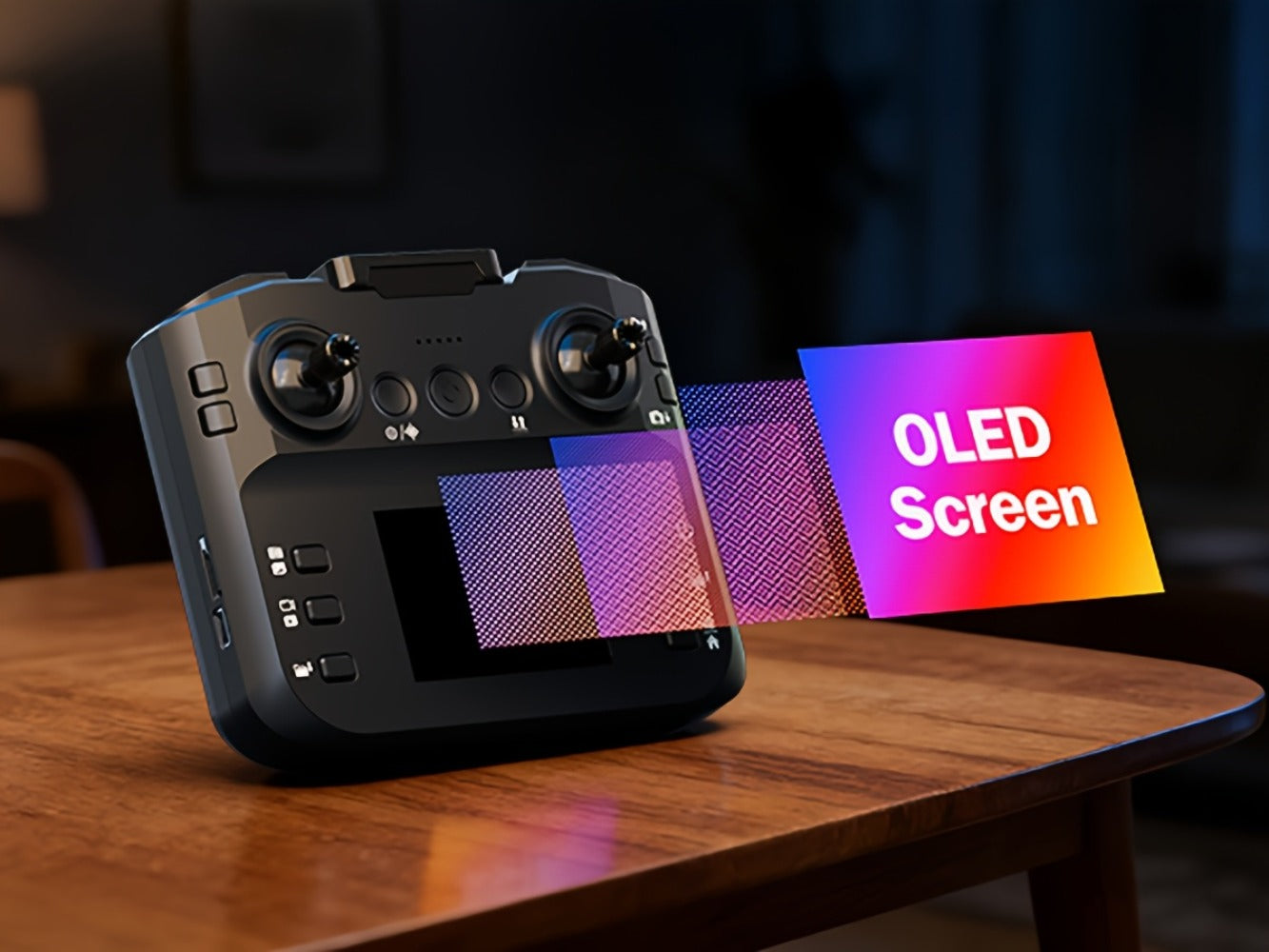 LCD Screen Drone Dual Cameras Brushless Motor Foldable RC Quadcopter with the Listed Color, Size or Set Options for Everyday Use