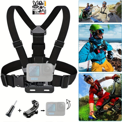 21-in-1 Action Camera Accessory Kit for GoPro Hero 12 11 10 9 8 7 6 5 4, Session, Fusion, Insta360
