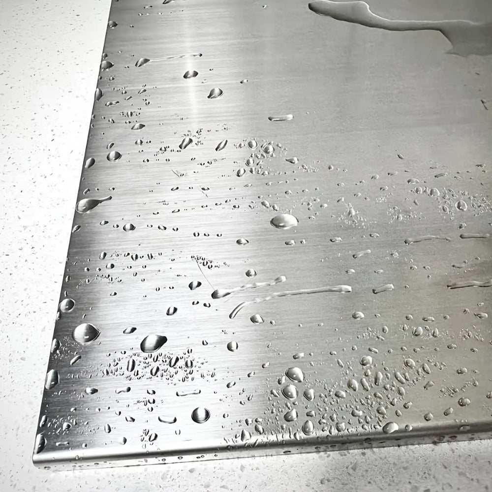 Cutting Boards for Kitchen, Stainless Steel Cutting Board Extra Large 27.5"×19.7" Double-Sided 304 Steel Board for Home & Commercial Kitchen
