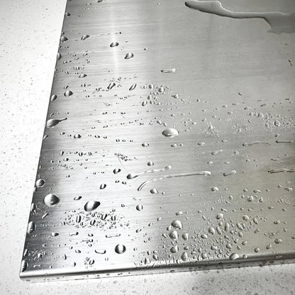 Cutting Boards for Kitchen, Stainless Steel Cutting Board Extra Large 27.5"×19.7" Double-Sided 304 Steel Board for Home & Commercial Kitchen