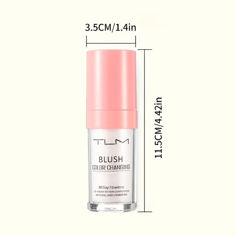Liquid Foundation and Blush Combo Set for Women – Buildable Coverage Natural Finish Makeup Base, Easy to Apply, Suits All Skin Types