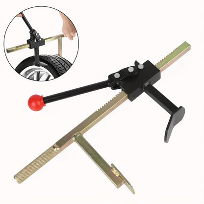 Manual Tire Changing Tool Heavy Duty Steel – Tubeless Tire Removal & Installation Bar, Multi-Purpose Tire Iron Lever for Car Motorcycle ATV