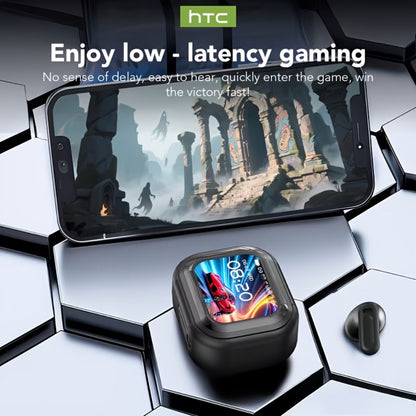 131 Language Real-Time Translation Wireless Headphones HTC NE20 TWS HiFi Sound Low for Bedside Audio, Alarms and Room Entertainment
