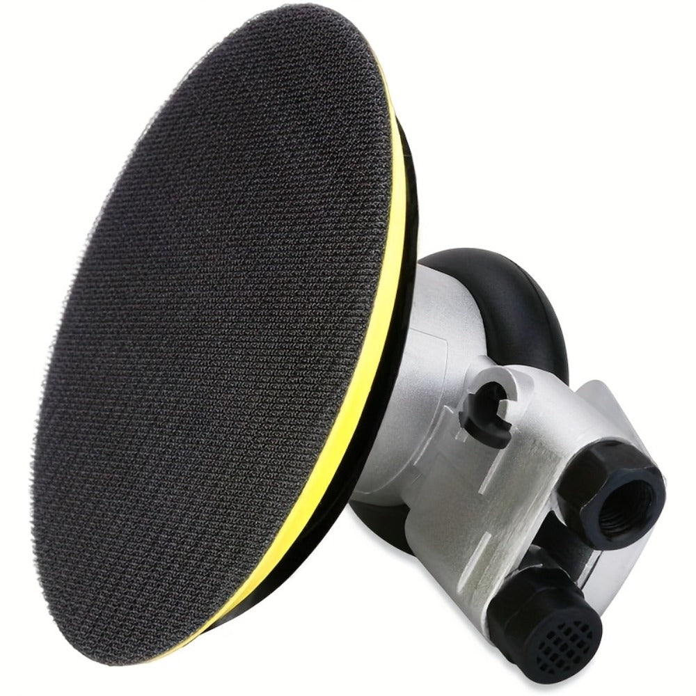 Pneumatic Random Orbit Sander 5-Inch & 6-Inch 12000RPM Dual Action Air Palm Sander for Car Paint Care Rust Removal Polishing Waxing