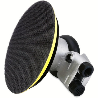 Pneumatic Random Orbit Sander 5-Inch & 6-Inch 12000RPM Dual Action Air Palm Sander for Car Paint Care Rust Removal Polishing Waxing