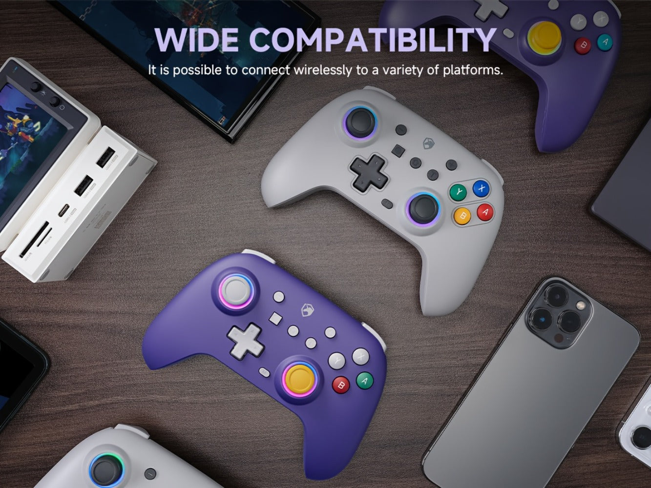 Hall Effect Wireless Controller for Nintendo Switch OLED Switch Lite - No Drift Joystick Turbo for an Everyday Personal Care Routine