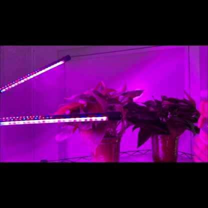 Adjustable Floor Tripod LED Plant Lamp with RF Remote, 4 or 5 Flexible Heads and 29-61in Stand