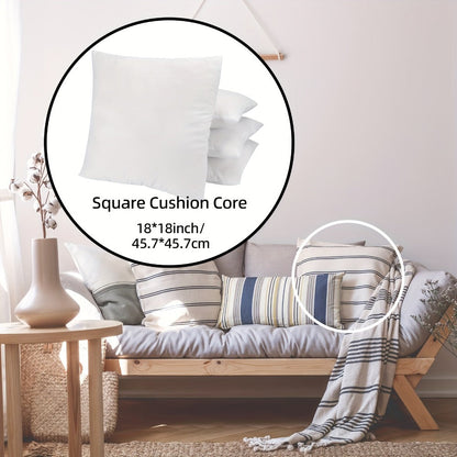 Outdoor Pillow Inserts 4/6 Pack, Soft or Waterproof Throw Pillow Forms for Sofa, Bed & Patio, 12x20-20x20 Inch