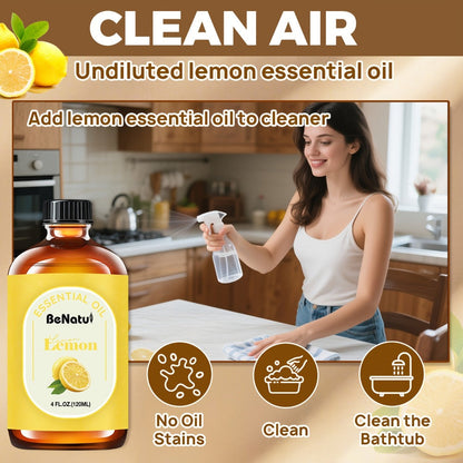 Large 120ml Aromatic Oil Bottles in Lavender, Peppermint, Eucalyptus and Seven More Options