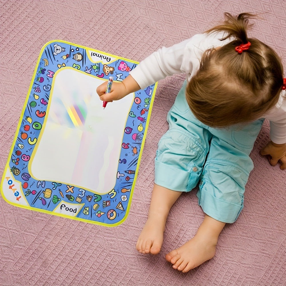 Water Doodle Mat for Toddlers Kids with 2 Water Pens with the Listed Color, Size or Set Options for Everyday Use
